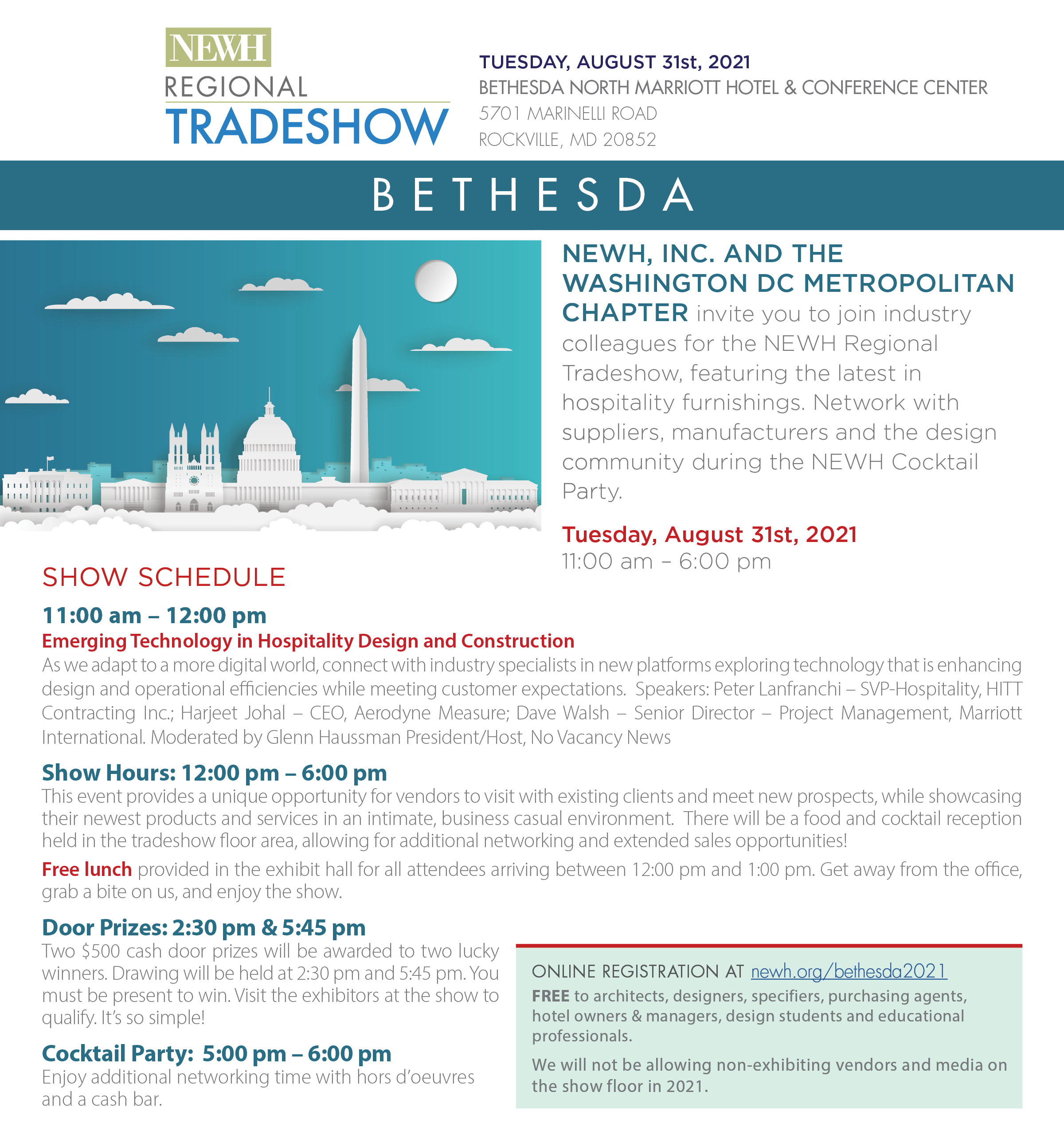 Bethesda Regional Tradeshow event information